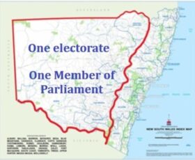Country Electorates Expand – Again. On the inevitable way to One Member of Parliament west of the Great Dividing Range.