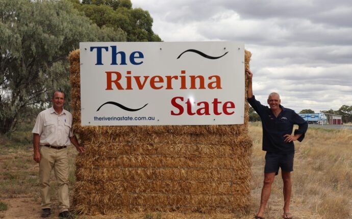 Riverina State Road Sign with Martin Cincotta