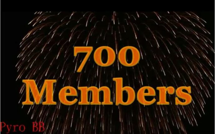 700 members!