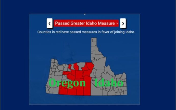 13th Oregon County Votes to Leave Oregon and Join Idaho