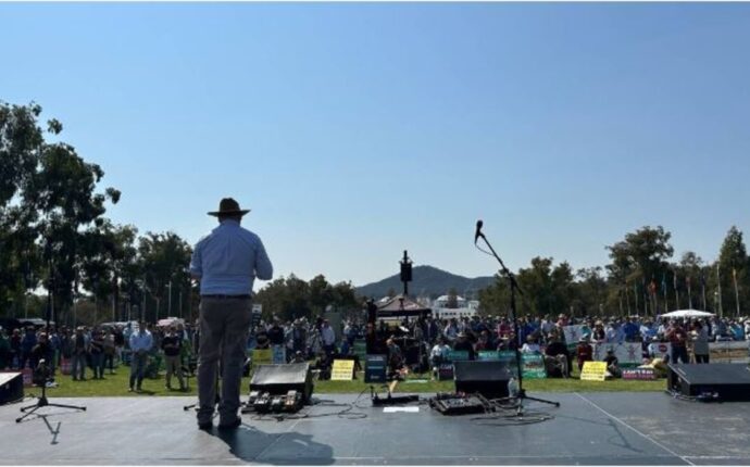 National Ag Rally. Canberra 10/9/24